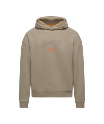 Mikina Vespa DEC Hoodie béžová