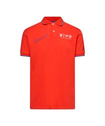 Tričko VESPA DEC Polo - oranžovo-červené