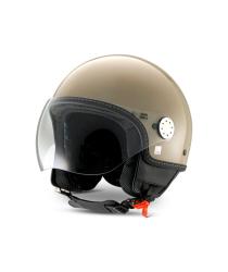 Prilba Vespa LANGHE ECE béžová lesklá