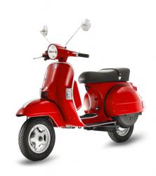 Skúter Vespa PX 125 červená