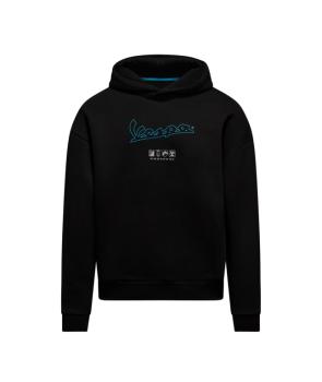 Mikina Vespa DEC Hoodie čierna