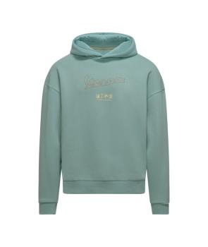 Mikina Vespa DEC Hoodie mint zelená