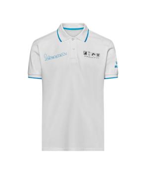 Tričko VESPA DEC Polo - biele
