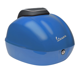 Box Vespa Sprint blu vivace