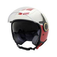 Prilba Vespa VJ Racing Sixties biela